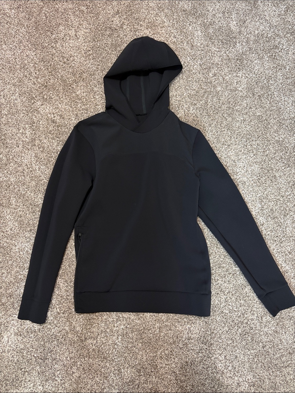 lululemon athletica Black Slim Hooded Pullover
